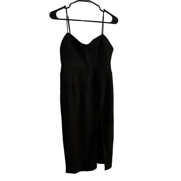 By The Way Black Sleeveless Midi Dress Size Small - Picture 1 of 10